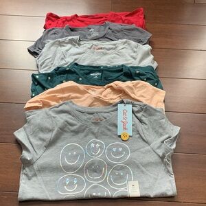 *6 Short Sleeve Girls Shirts* Lot